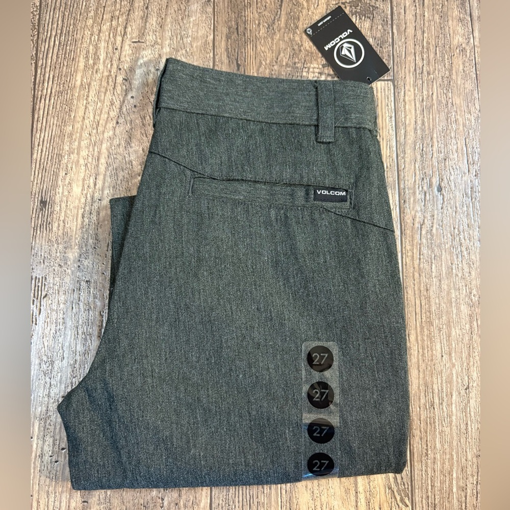 Volcom Slim Charcoal Chinos